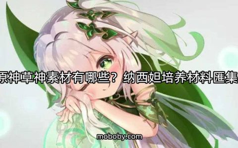 原神草神素材有哪些？ 纳西妲培养材料汇集