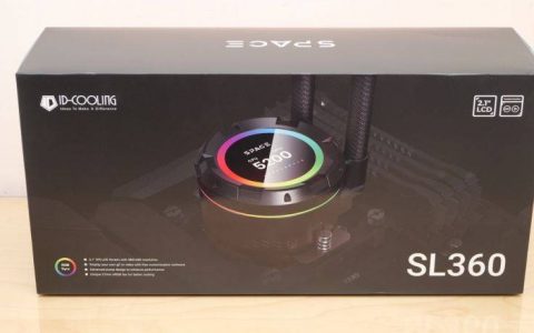 开箱 C/P 价格规格兼得 ID Cooling SPACE SL360 LCD 水冷