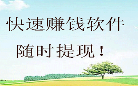 可以随时提现的快速赚钱软件有哪些？赚钱最快又能秒提现的软件