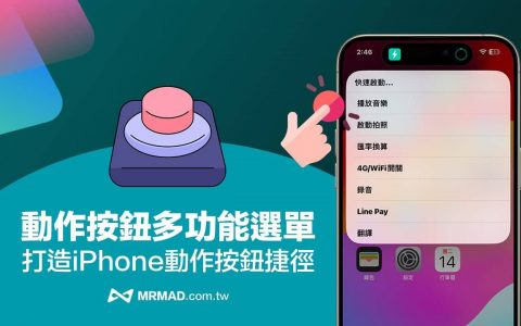 iPhone 15 Pro动作按钮捷径「多功能菜单」制作到应用技巧教学