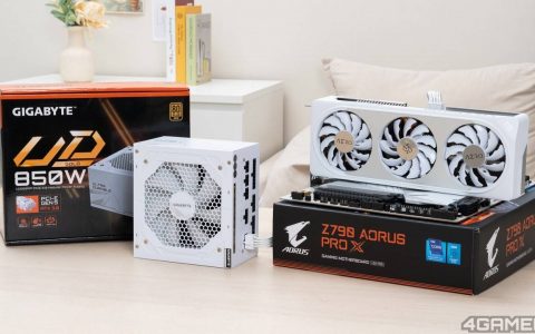 技嘉UD850GM PG5W ATX3.0 80PLUS金牌电源供应器-全模块化、中阶定位，入门好选择