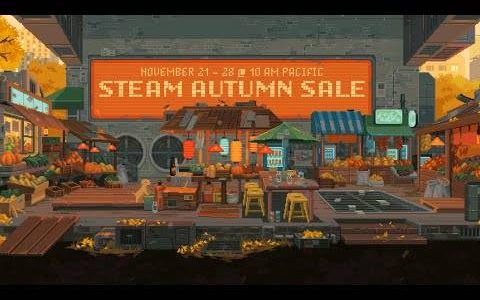 Steam预告秋季特卖将从10月22日开始