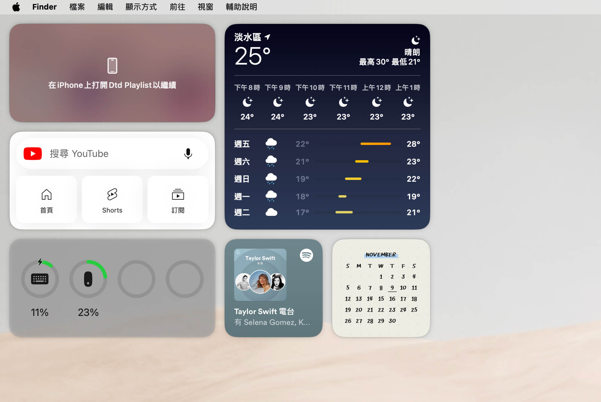 Mac 桌面加入iPhone 小工具教学，在桌面查看iOS App 小工具资讯