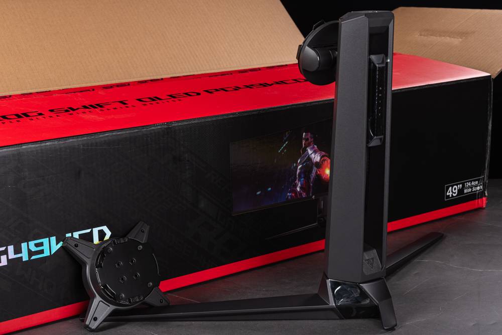Lord of the PC！ ROG Swift OLED PG49WCD 电竞屏幕开箱/49寸32：9 DQHD的无境视野