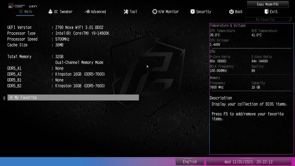 华擎ASRock Phantom Gaming Z790 Nova WiFi-超强六支M.2扩充，还搭载最新Wi-Fi 7无线网络卡