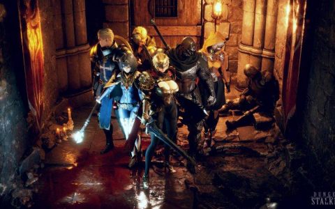 多人合作地城冒险 《Dungeon Stalkers》结合角色扮演与生存逃脱测试进行中