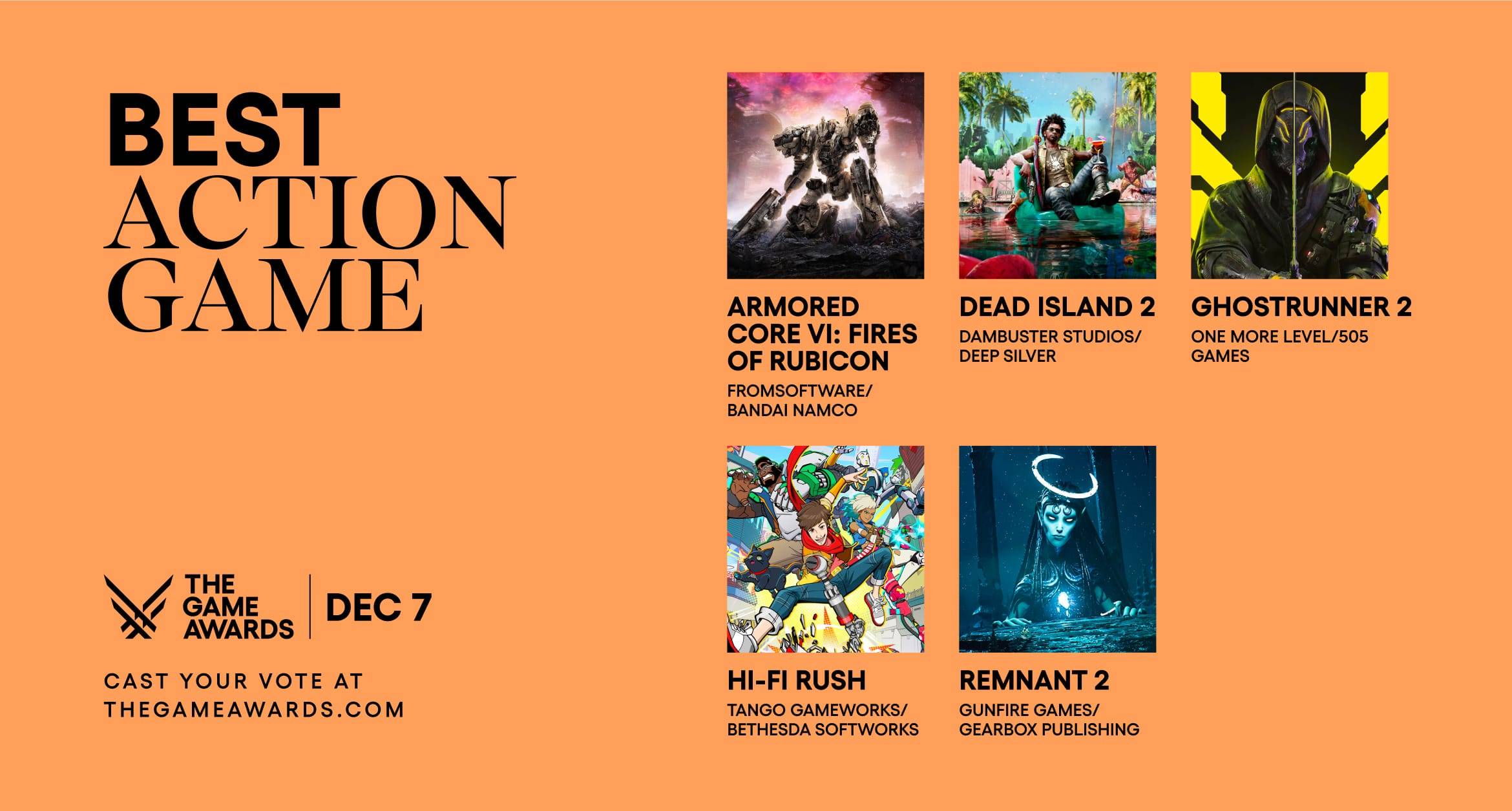 The Game Awards 2023提名名单公开！《Baldur’s Gate 3》与《Alan Wake 2》各获得8项提名！