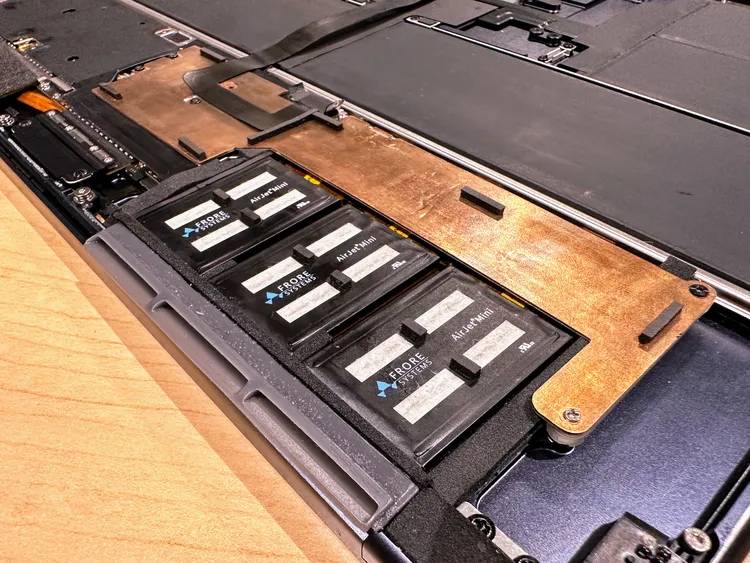 初创公司开发出 M2 MacBook Air 主动散热系统，令 M2 性能持续爆发
