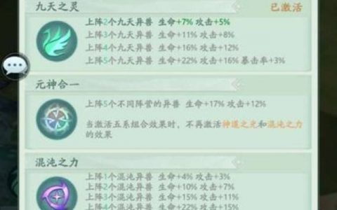 新山海经异变|T0异兽角色排行阵容，快速提升等级战力