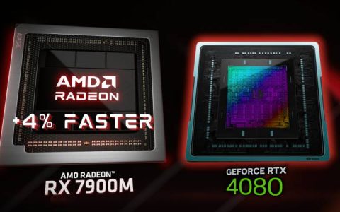 AMD Radeon RX 7900M Navi 31笔记本电脑GPU在首次3DMark测试中击败NVIDIA RTX 4080 AD104
