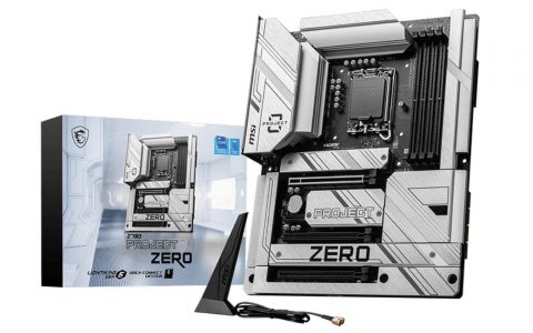 MSI Z790 Project Zero 背插主板与 MAESTRO PZ 机壳曝光