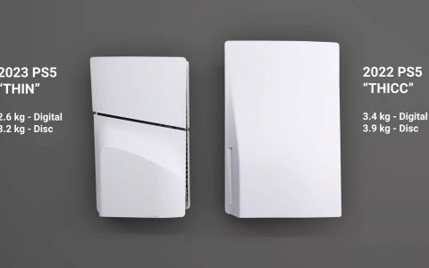 索尼新款PS5薄型主机拆解，散热强化、比原版明显瘦身