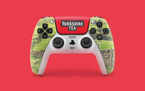 英国茶叶品牌推出PS5、Xbox特制控制器，不能喝但是能玩