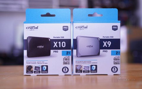 Crucial X10 Pro 、 X9 Pro 2TB SSD 移动硬盘 双开箱测试