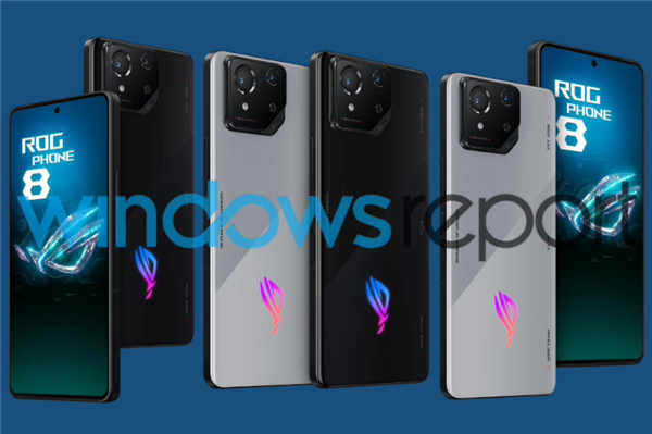 ROG Phone 8最新渲染图曝光，搭配Snapdragon 8 Gen3和6.78寸AMOLED直屏！