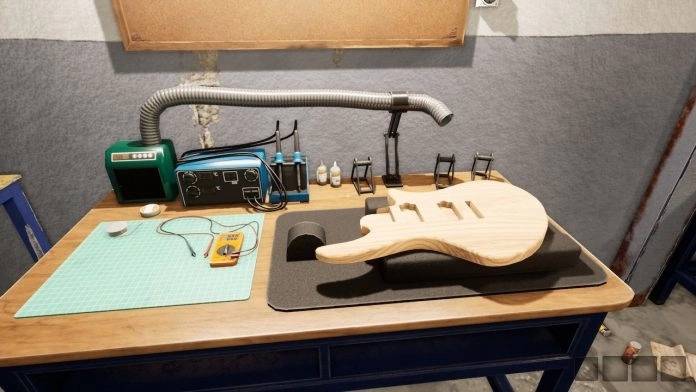 《Guitar Maker》Steam 发售决定！ 自由设计手工电吉他贩售打响自有品牌市场