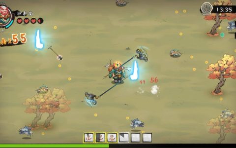 水墨风幸存者割草游戏《西游志：山海战纪》今日正式发售