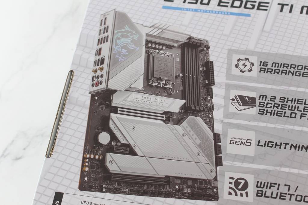 微星msi MPG Z790 EDGE TI MAX WIFI-升级CPU供电与Wi-Fi7，还有Memory Extension Mode提升内存效能