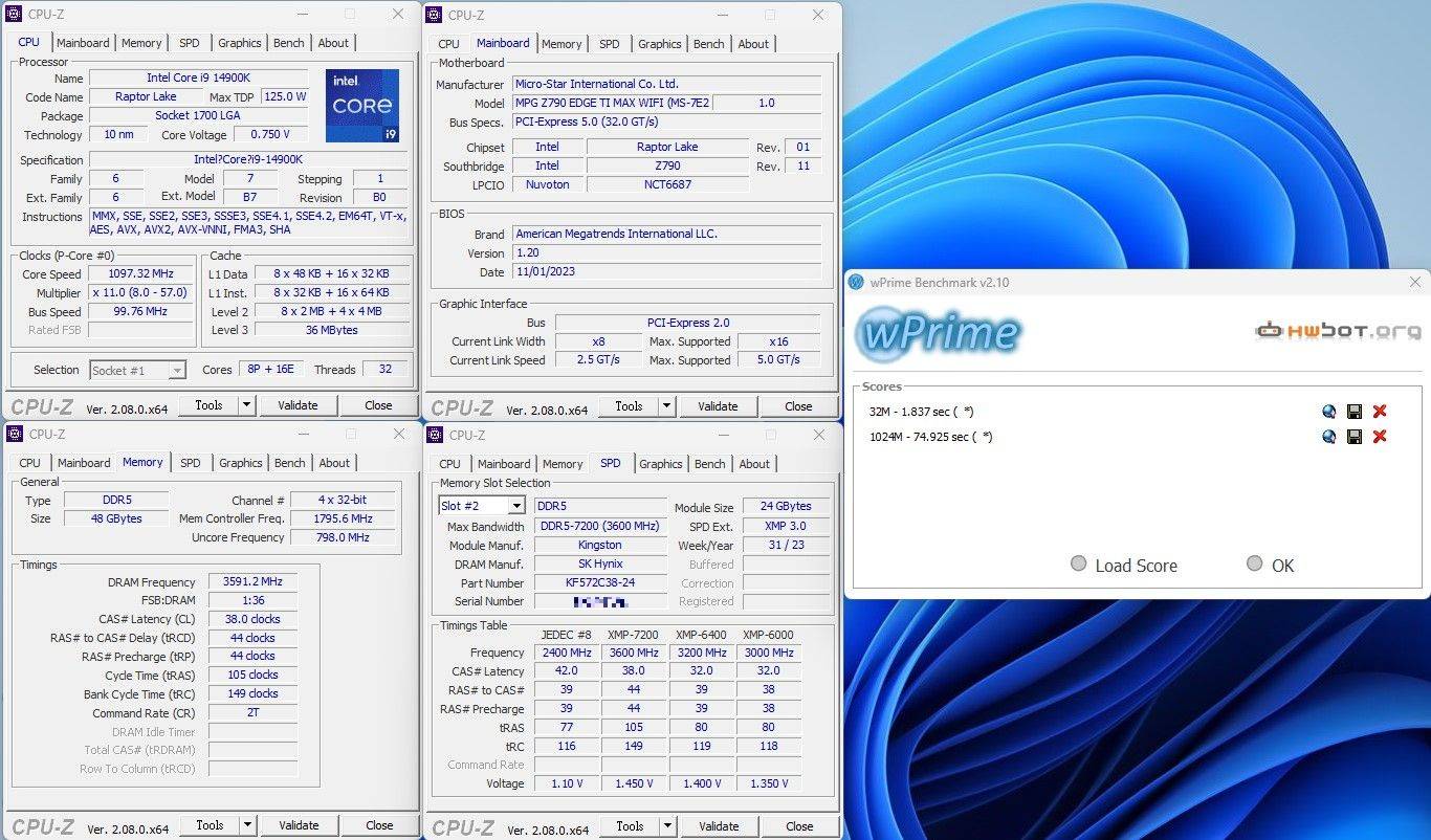 微星msi MPG Z790 EDGE TI MAX WIFI-升级CPU供电与Wi-Fi7，还有Memory Extension Mode提升内存效能