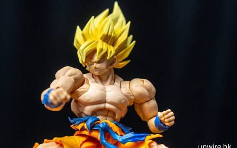 S.H.F 孙悟空-传说的超级撒亚人 可动性超高 + 造工好 + 配件多