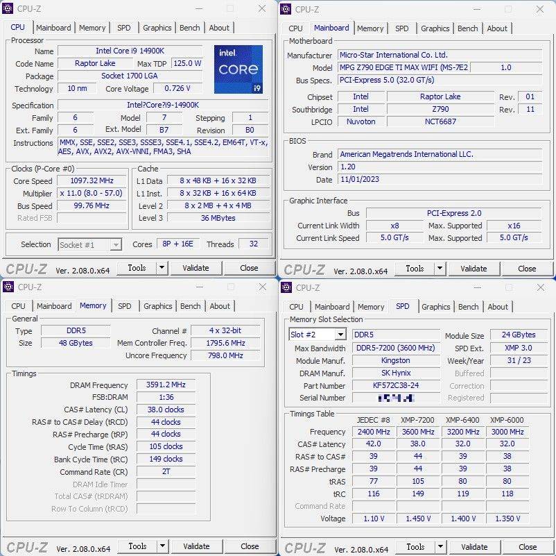 微星msi MPG Z790 EDGE TI MAX WIFI-升级CPU供电与Wi-Fi7，还有Memory Extension Mode提升内存效能