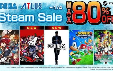 SEGA 举办「Steam Winter Sale」