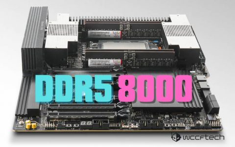 V-Color在华硕TRX50主板上将96GB DDR5 R-DIMM内存推至8000MT/s