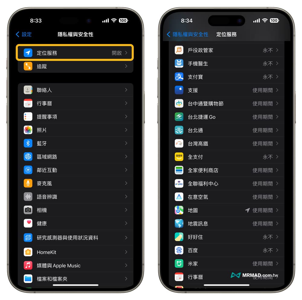 这张图片的 alt 属性值为空，它的档案名称为 iphone-monitoring-function-turned-off-5.jpg