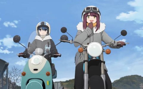 《摇曳露营△》动画第三季新PV公开 抚子玩伴小绫与志摩凛骑机车旅行！