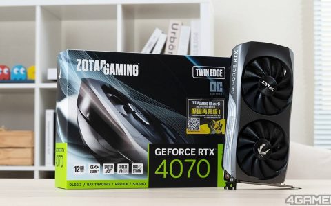ZOTAC GAMING GeForce RTX 4070 Twin Edge OC-小机壳最佳2K显卡