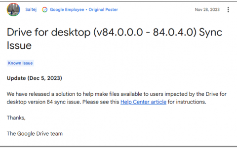 Google 释出云端空间资料遗失的解决办法，只要照着这些步骤就能恢复