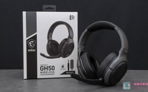 无线让配戴不受限！ MSI IMMERSE GH50 WIRELESS 无线电竞耳机开箱评测