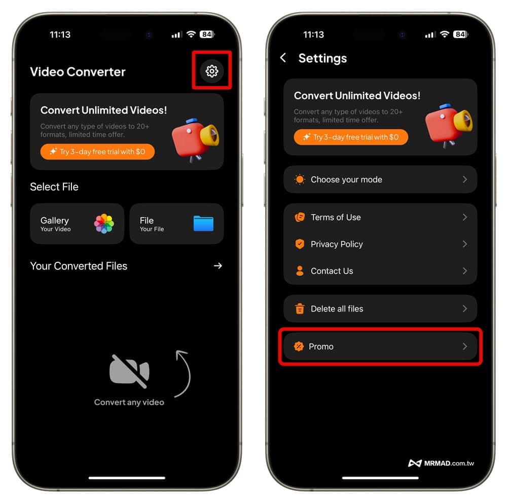 领取永久免费iPhone视频转换App内购方法1