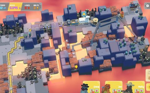 Roguelite友情翻车游戏《Unrailed 2》2024发售，全新火车技能与友情决裂「4v4对战」追加