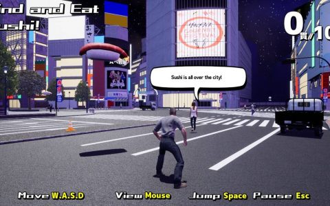 不吃寿司就会死！ Steam搞笑新作《寿司灵魂宇宙》用你对寿司的爱来拯救宇宙（的寿司）吧！
