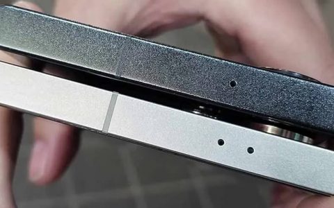 Galaxy S24 Ultra 与 S23 Ultra 对比，扬声器变成长条状