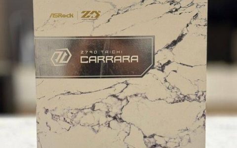 太极大理石 Z790 Taichi Carrara 20周年纪念版 w/ 14900K 开箱