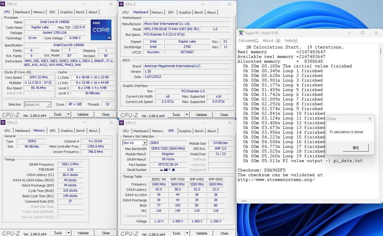微星msi MPG Z790 EDGE TI MAX WIFI-升级CPU供电与Wi-Fi7，还有Memory Extension Mode提升内存效能