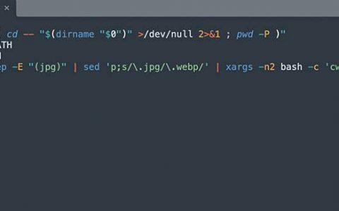 MAC一键将JPG转成WebP，并且可自行设定压缩比与尺寸