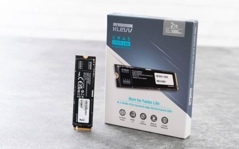 PCIe 4.0入门新星，游戏玩家好选择-KLEVV CRAS C910 Lite SSD评测
