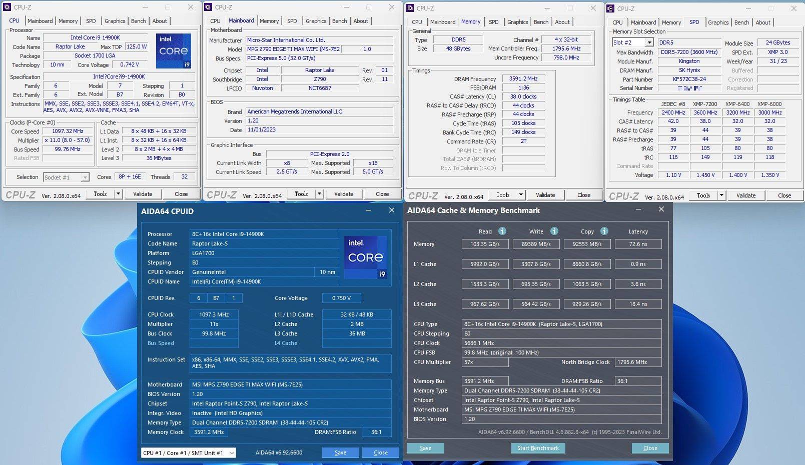 微星msi MPG Z790 EDGE TI MAX WIFI-升级CPU供电与Wi-Fi7，还有Memory Extension Mode提升内存效能