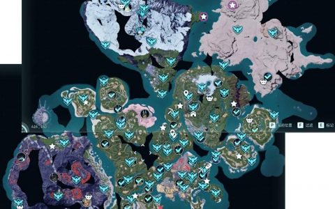 幻兽帕鲁小整理：地图 （传点、技能树、BOSS、高塔）