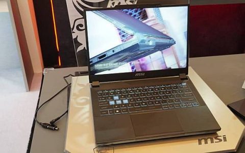 【CES 2024】MSI Cyborg 14 中阶电竞笔电 半透明设计极有科技感