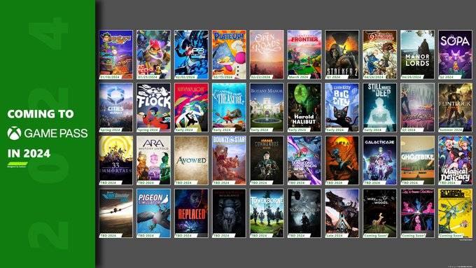 Gamepass games of 2024