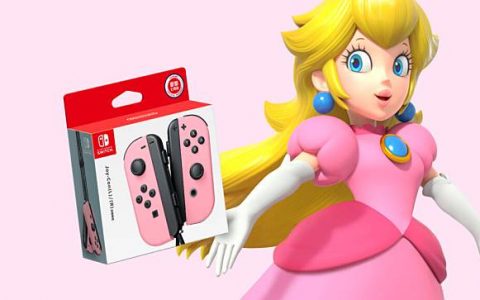 淡雅粉红色 Joy-Con 将与《碧姬公主 表演时刻！ 》同日发售