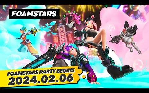 史克威尔艾尼克斯新作射击游戏《FOAMSTARS》2月6日PS Plus免费上架