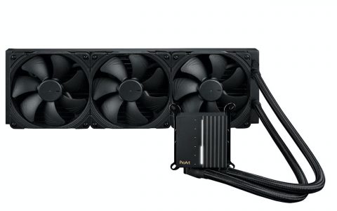 华硕推出ProArt LC 420一体式水冷，搭载三颗猫头鹰14公分风扇与三相马达