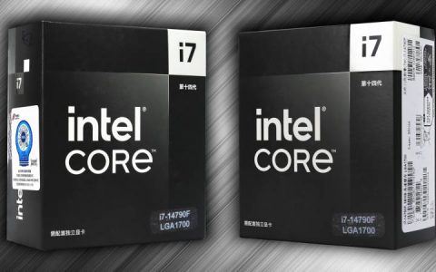 Intel Core i7-14790F Black Edition CPU拥有16 Cores， 24 Threads & 36MB Cache