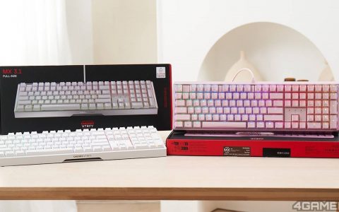 CHERRY MX Board 3.1S升级二代樱桃轴，更顺滑更好敲！