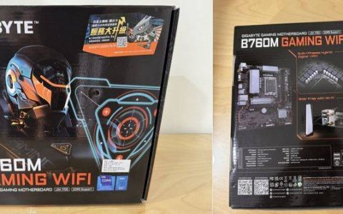 Bx60M GAMING 完全版 B760M GAMING WIFI R1.2 开箱